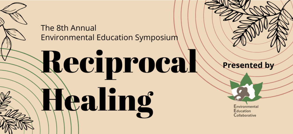 8th Annual symposium banner: reciprocal healing